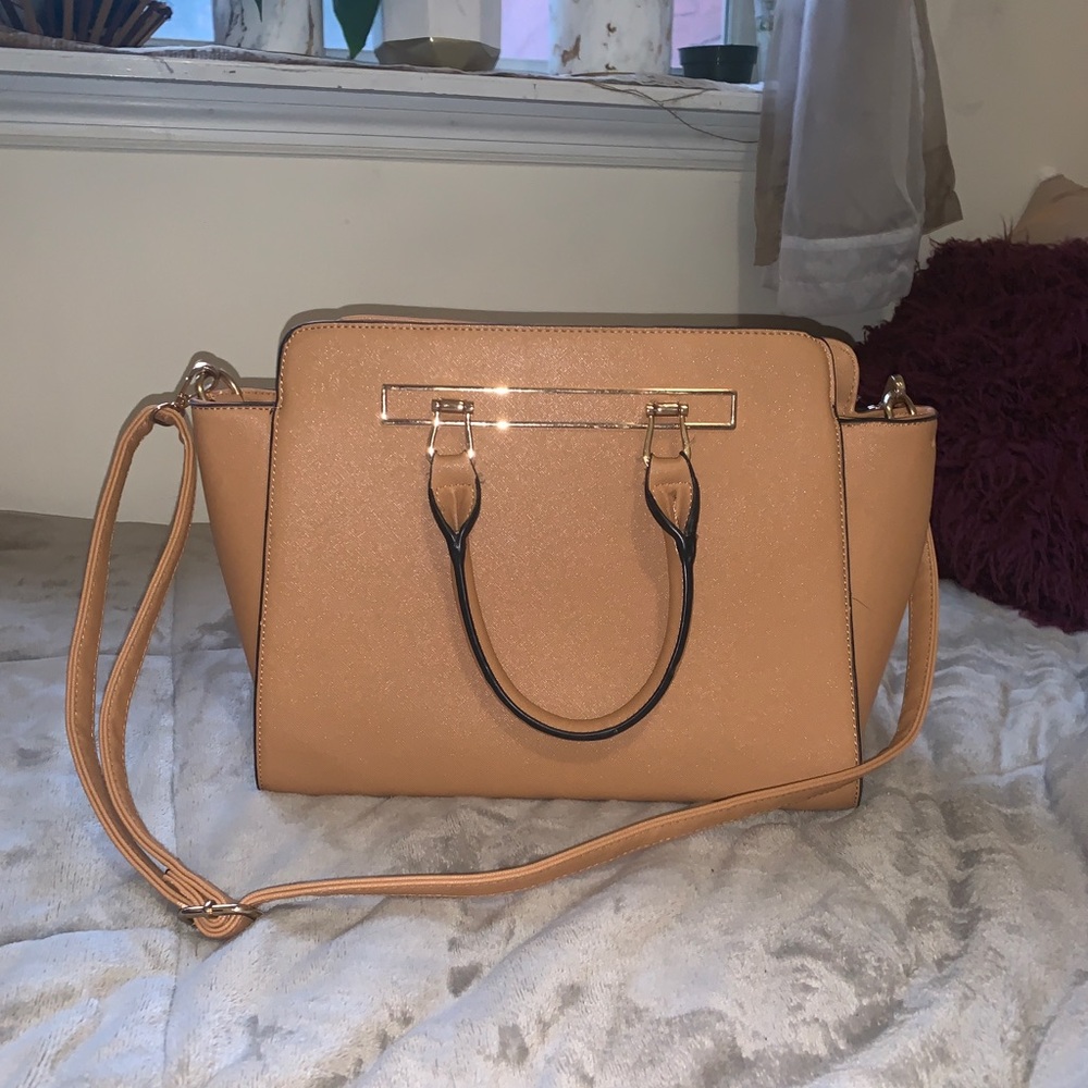 Faux Leather Handbag